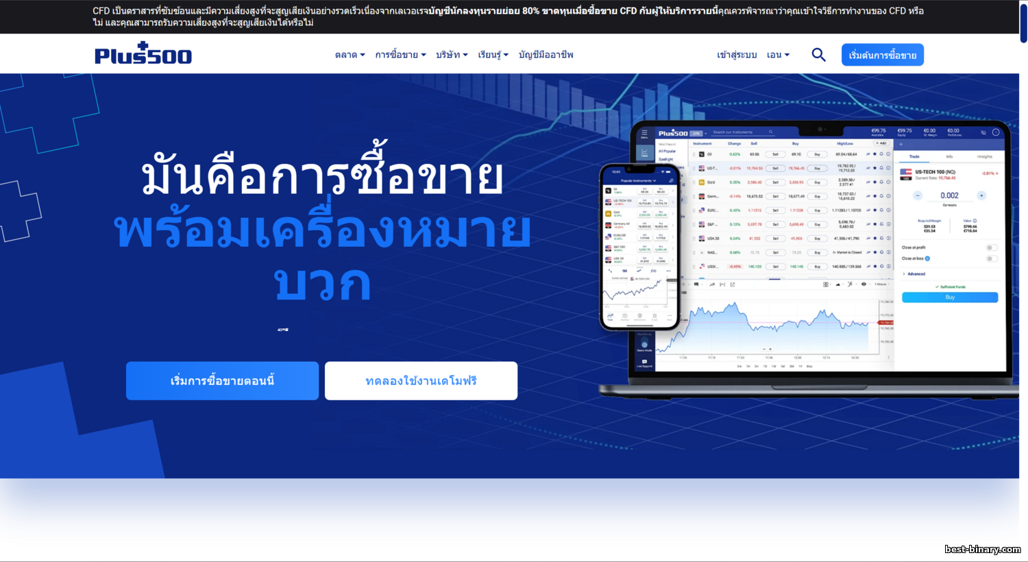 Plus500 หลอกลวงไหม? รีวิวโบรกเกอร์ CFD ตรงไปตรงมา (2025) https://best-binary.com/_nw/3/03563133.png