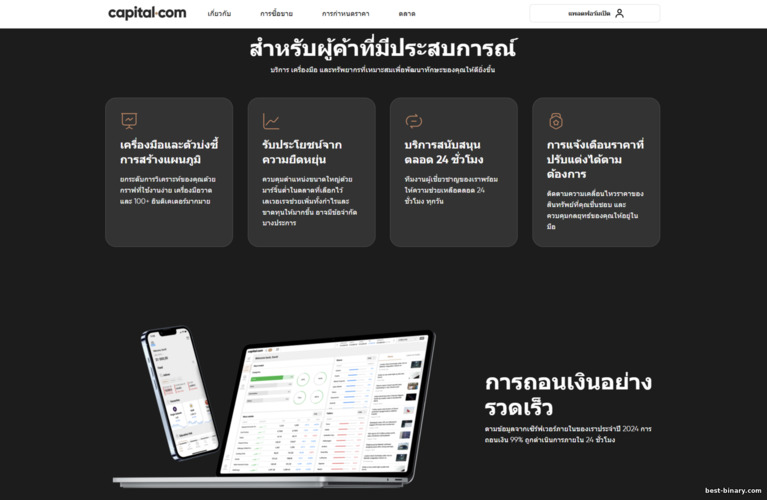 Capital.com สำหรับเทรดเดอร์มืออาชีพ Capital.com สำหรับเทรดเดอร์มืออาชีพ