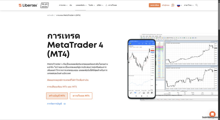 MetaTrader 4 ที่ Libertex — Forex Club MetaTrader 4 ที่ Libertex — Forex Club