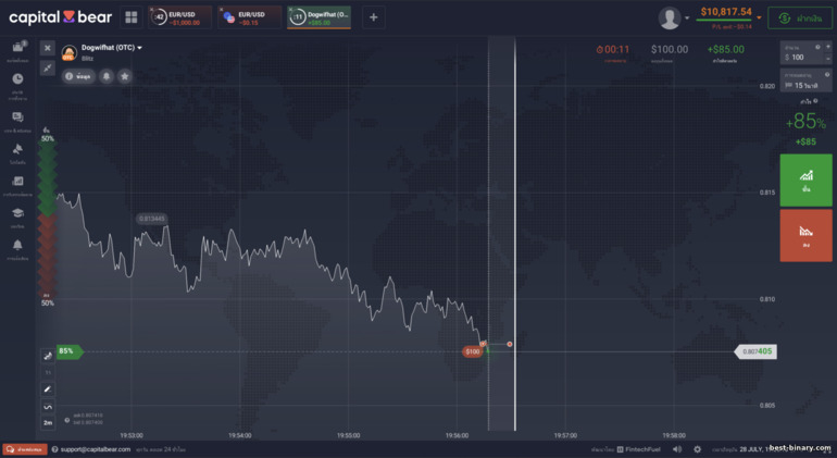 ออปชัน Blitz ของ Capital Bear ออปชัน Blitz ของ Capital Bear