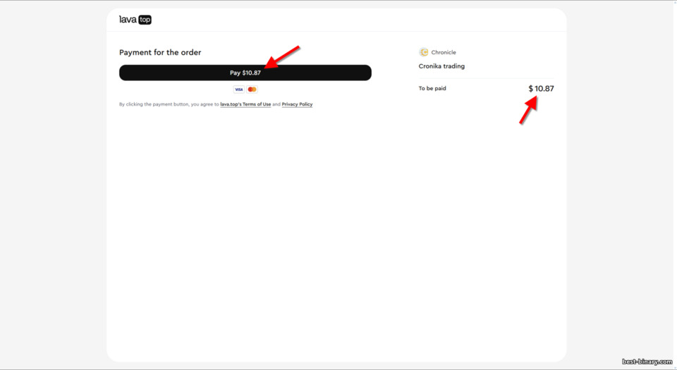 Cronika ค่าธรรมเนียมการฝาก