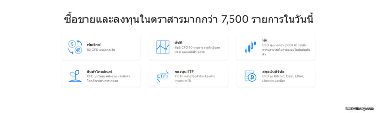 โบรกเกอร์ Admirals สินทรัพย์หลากหลาย โบรกเกอร์ Admirals สินทรัพย์หลากหลาย