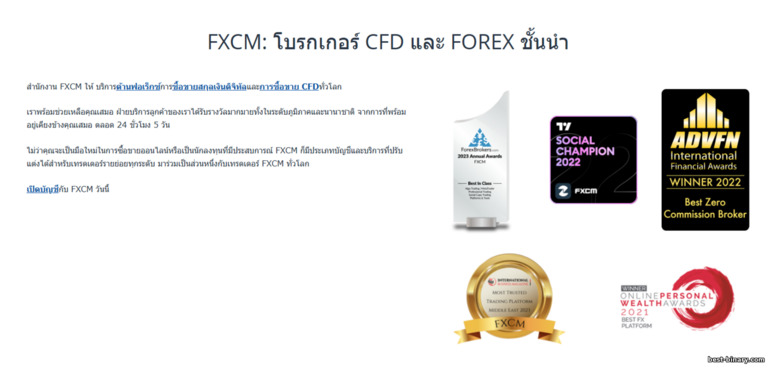 โบรกเกอร์ FXCM รางวัล โบรกเกอร์ FXCM รางวัล