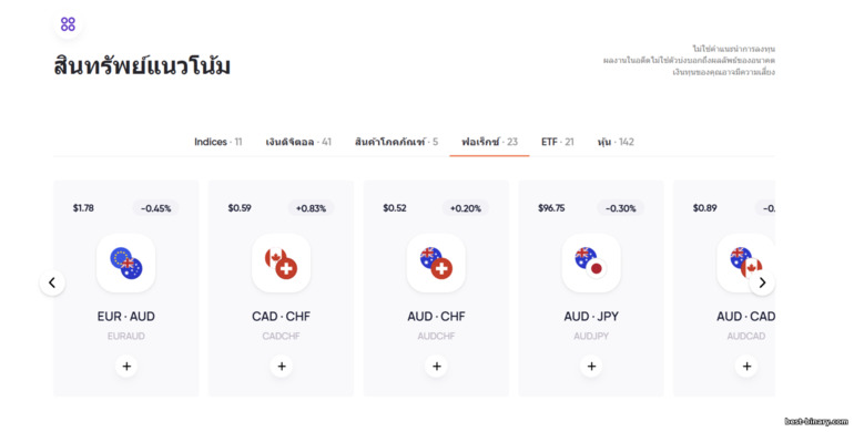 สินทรัพย์ให้เลือกหลากหลายที่ Capital Bear สินทรัพย์ให้เลือกหลากหลายที่ Capital Bear